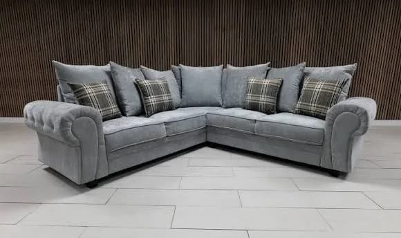 Verona Sofa Corner in Grey