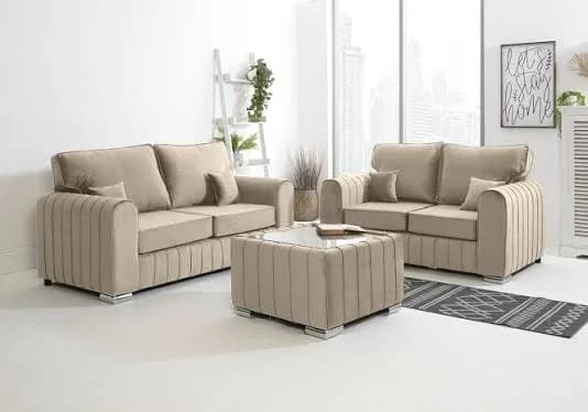 Lily Sofa 3+2 Set in Beige
