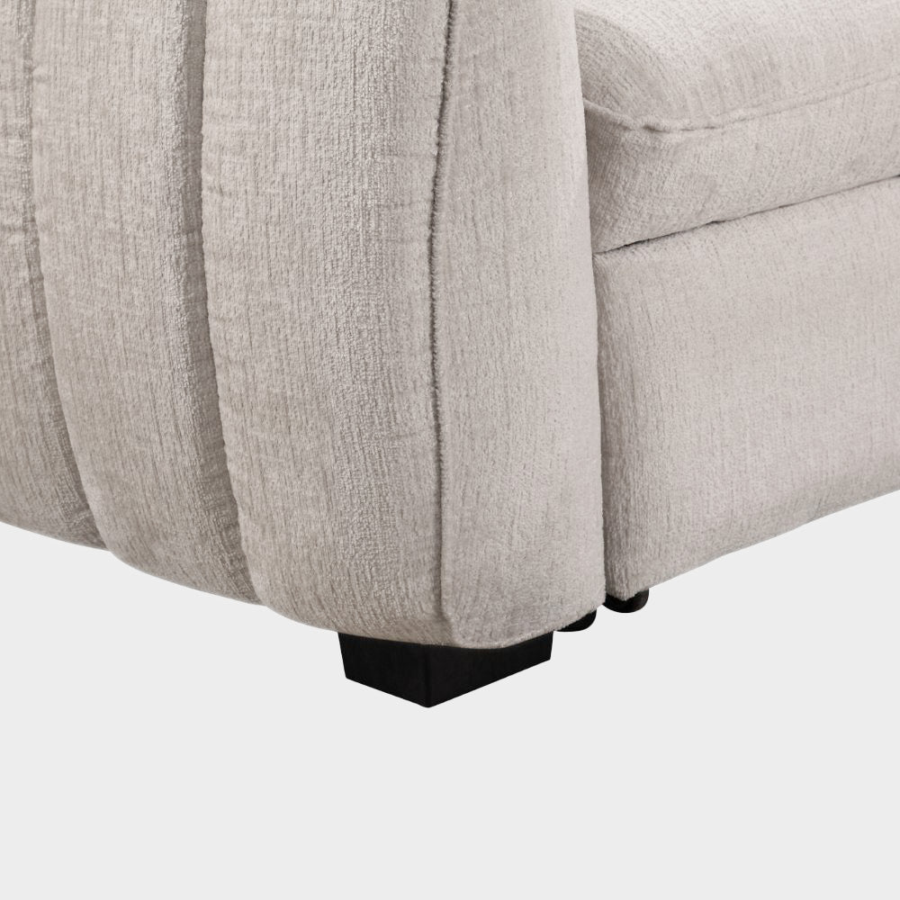Sienna Sofa Bed Mushroom Left Hand Facing Corner