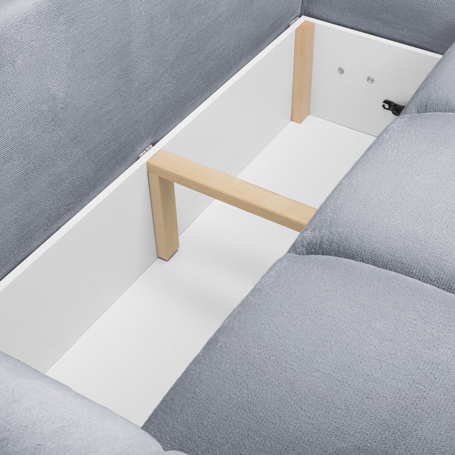 Azzuro Sofa Bed Grey Universal Corner