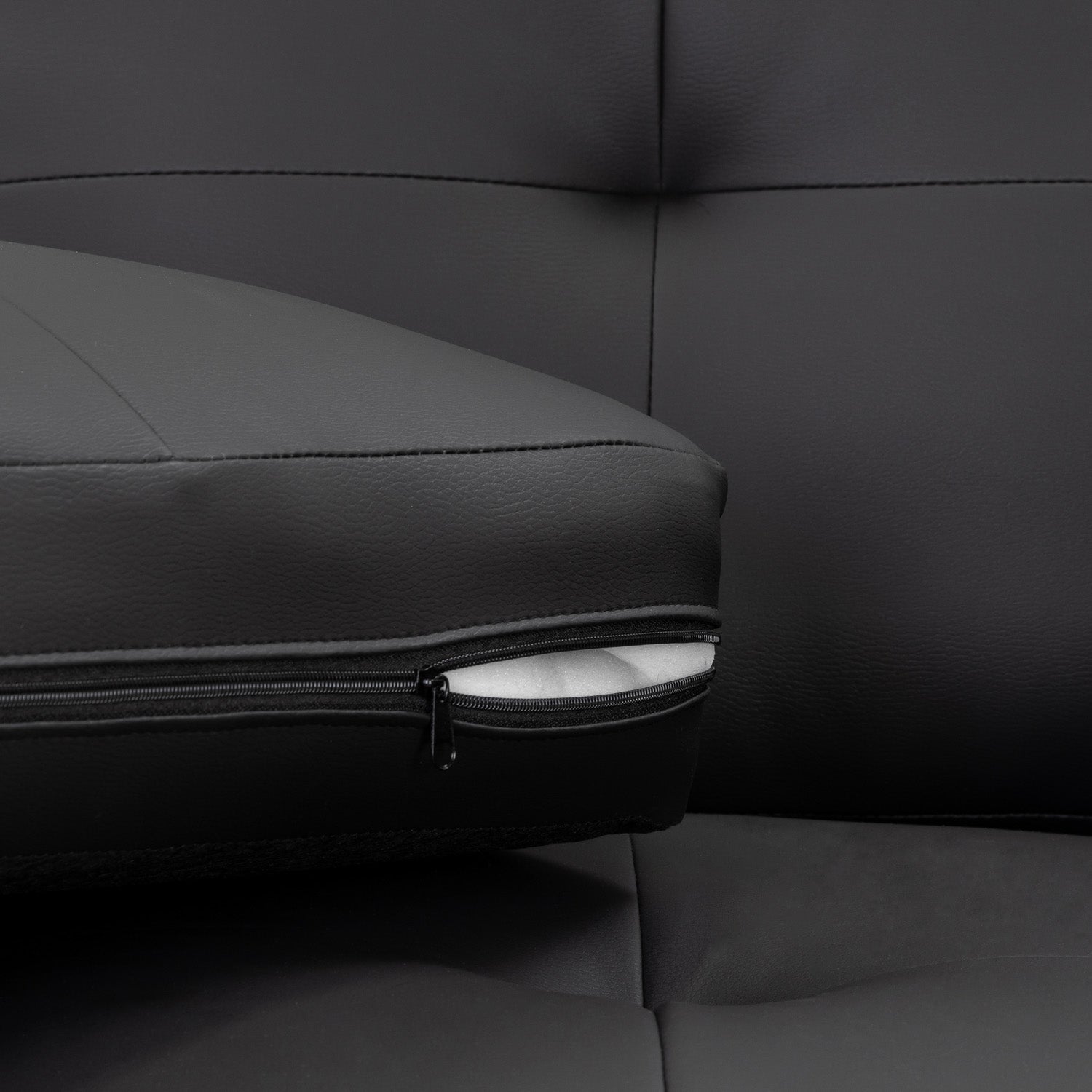 Jerry Sofa Black 3 Seater
