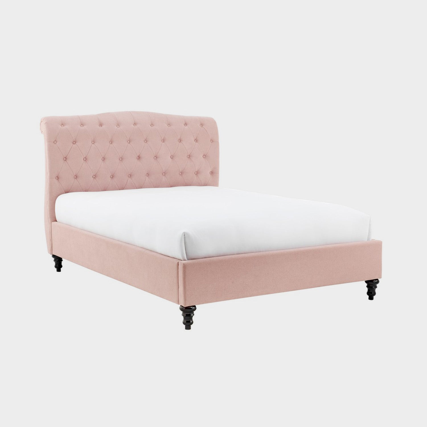Rosa Bed Frame Single Pink
