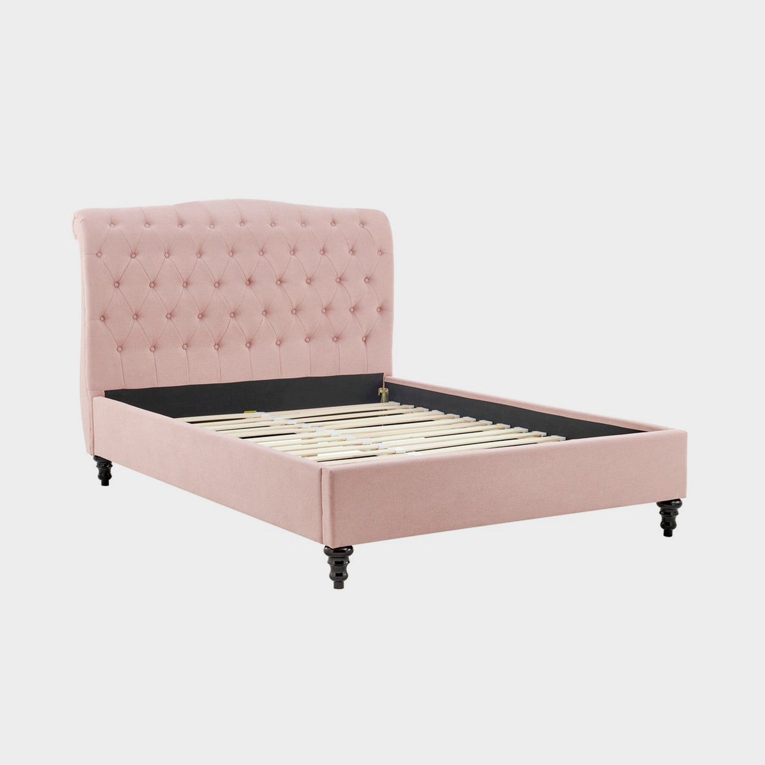 Rosa Bed Frame Single Pink