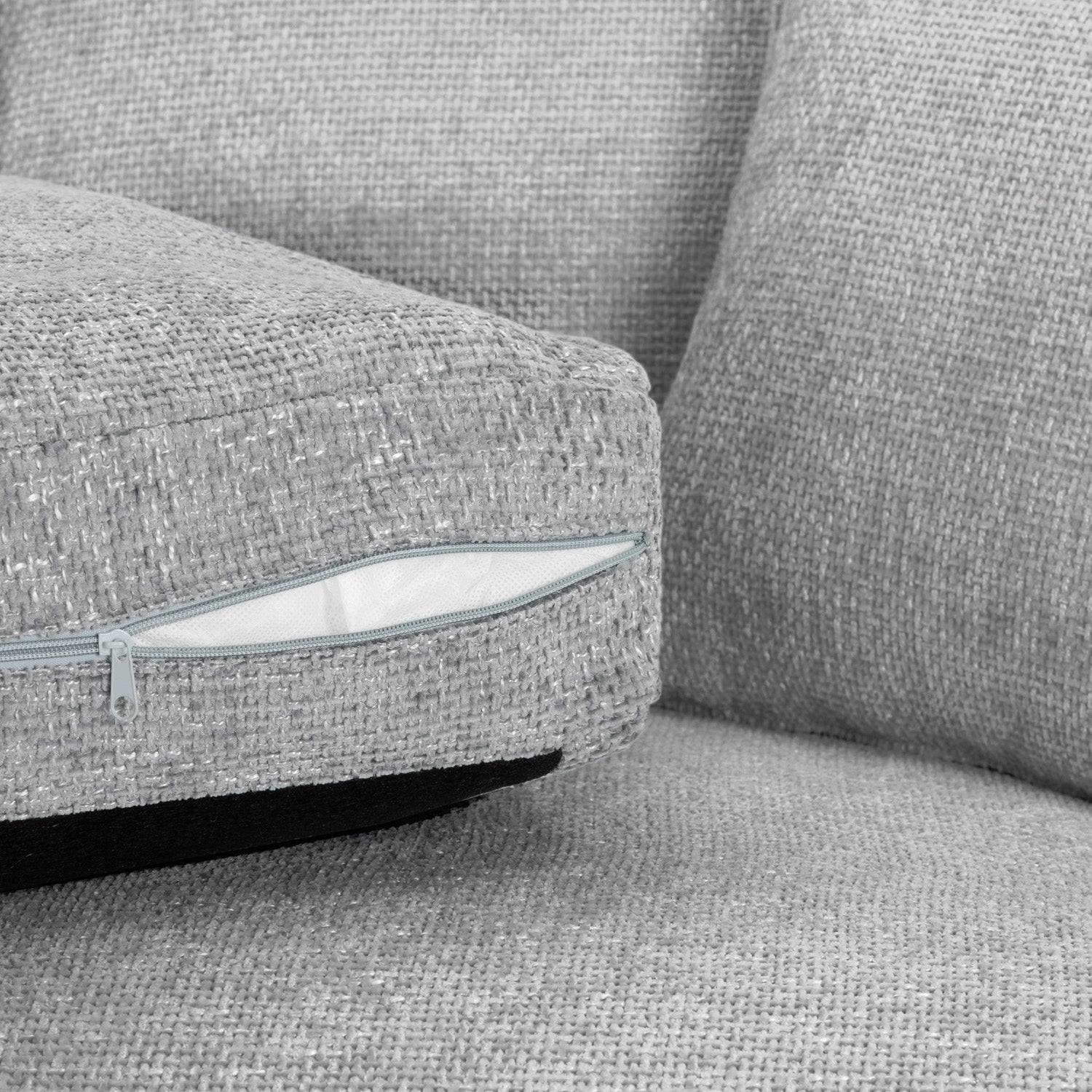Rupert Sofa Grey 3 Seater