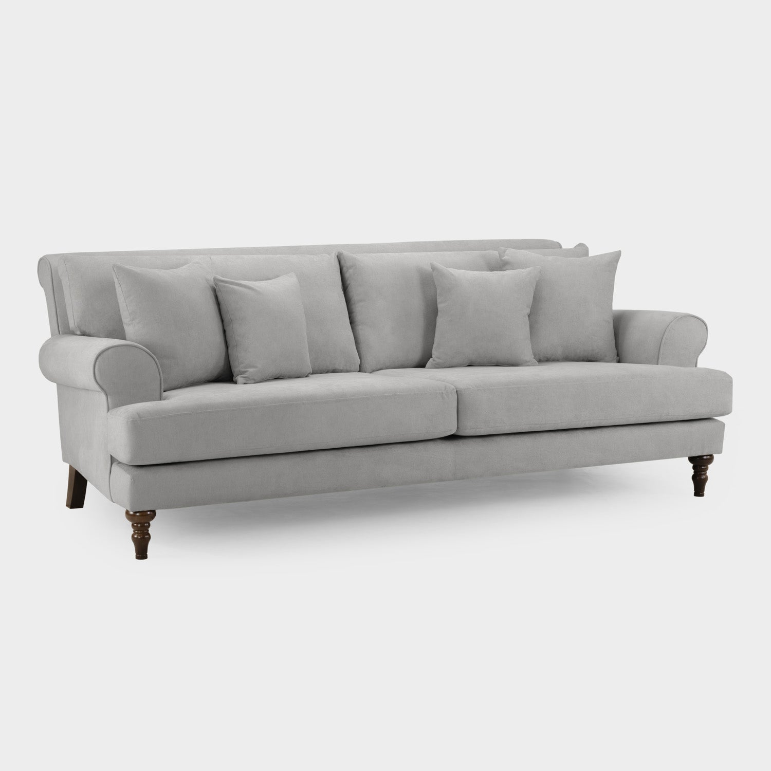 Summer Sofa Grey 4 Seater